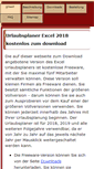 Mobile Screenshot of excel-urlaubsplaner.de